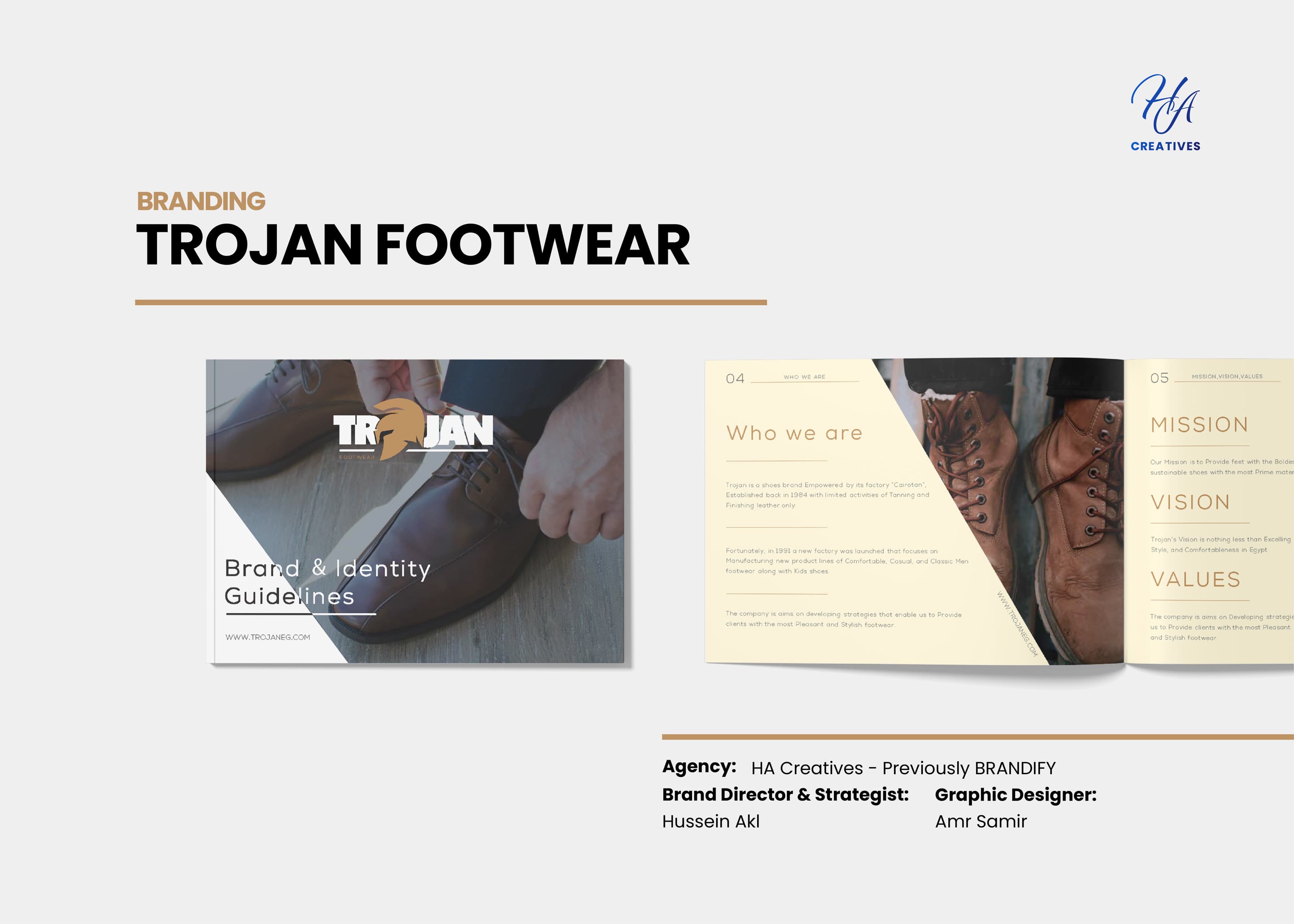 Trojan Footwear client case study cover